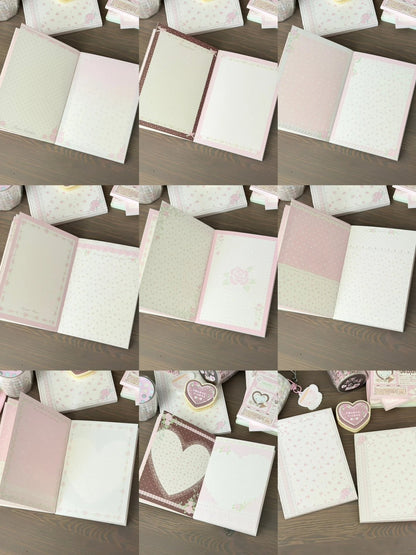 A6 Rose Notebook 14x10cm 96p