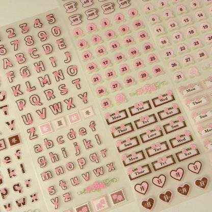 Rose Day Kiss Cut Tape