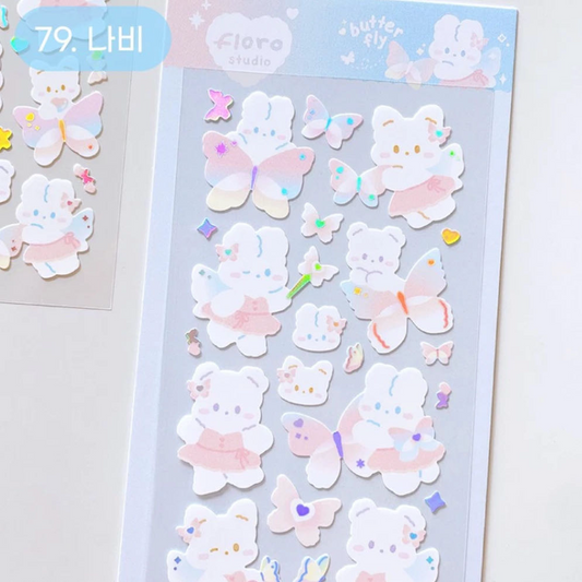 Floro Studio Butterfly Deco Sticker