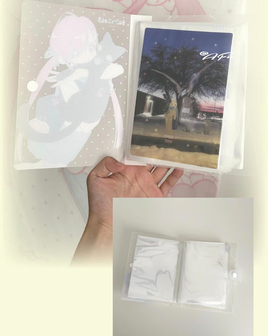 [Afu] Kitten & Me Sticker Storage Folder 18*28.2cm