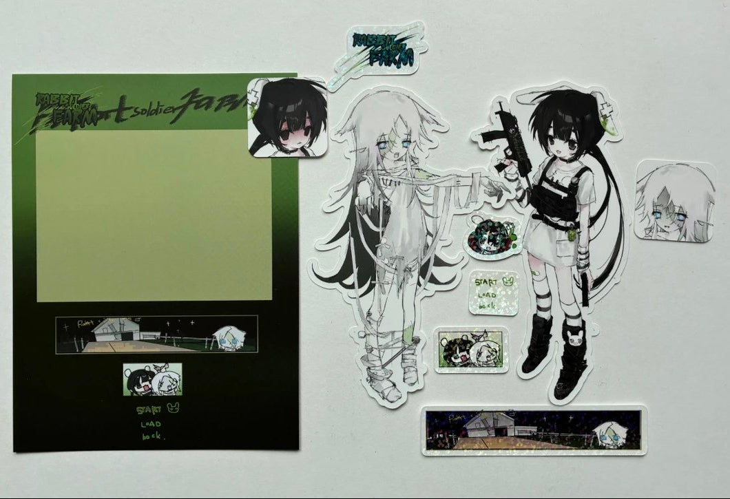 [Shuqima] Rabbits & Wolves Sticker Pack
