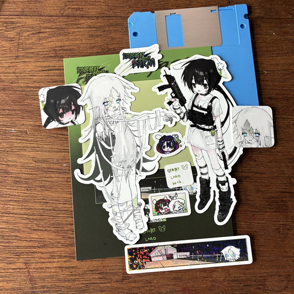 [Shuqima] Rabbits & Wolves Sticker Pack