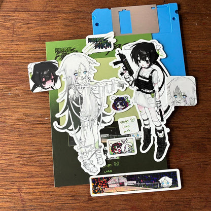 [Shuqima] Rabbits & Wolves Sticker Pack