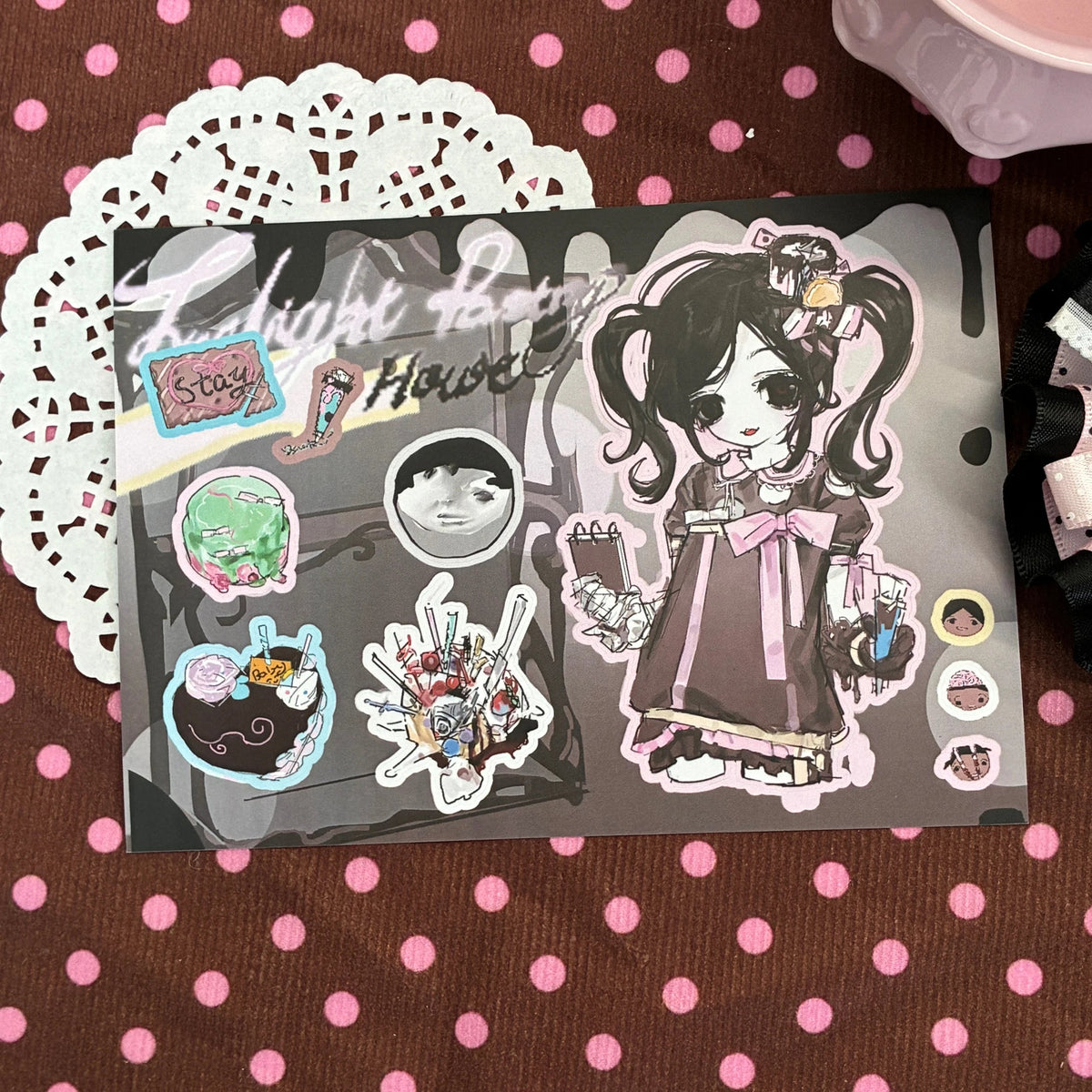 [Shuqima] Cake House Sticker