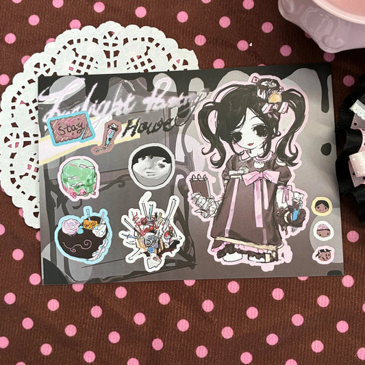 [Shuqima] Cake House Sticker