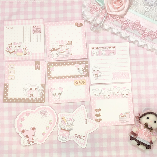 [Dear Doris] Pixel Animal Memo Pad