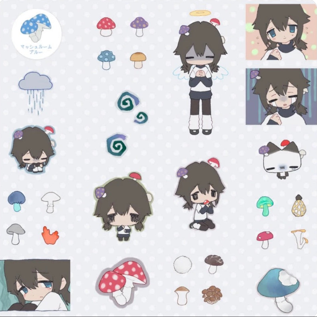 [Tawac3po] Mushroom Kiss Cut Tape