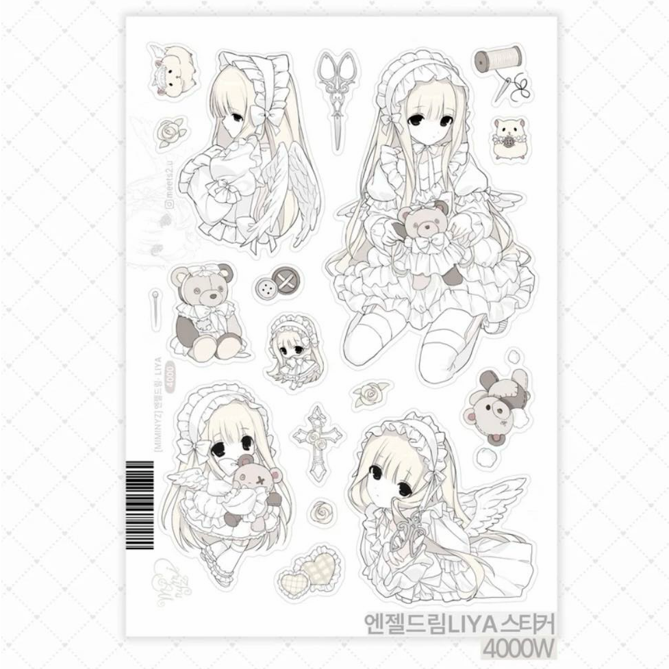 [MeetsU] Angel Dream Sticker