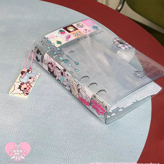 [Cacacerulean] A6 AppleBusyline Binder