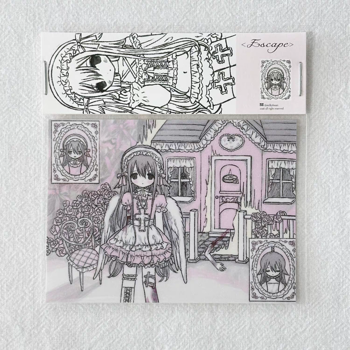 [Milky Heart] Escape Sticker