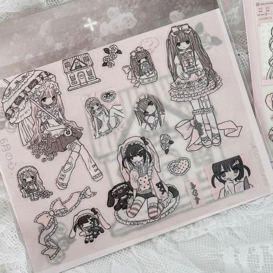[Milky Heart] The heart of June Sticker
