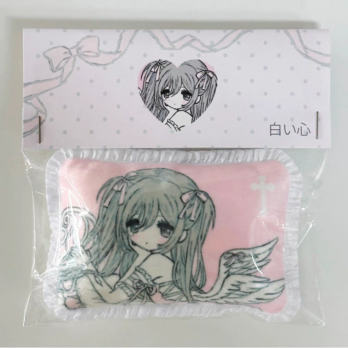 [Milky Heart] Pillow Keychain