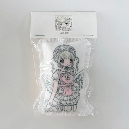 [Milky Heart] Pillow Keychain