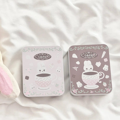 [Eat This Bunny] Bunny Cafe Tin Box