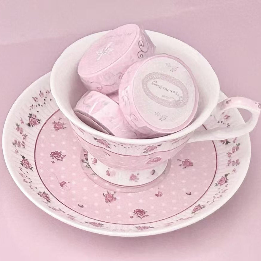 [Eat This Bunny] Rose Silver Masking Tape