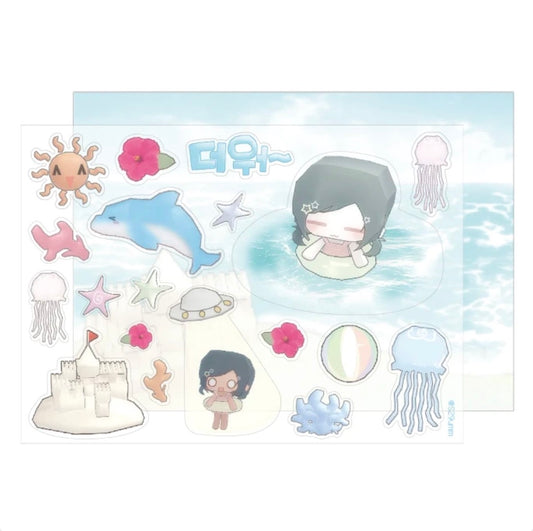 [s29umm] Seaside Sticker