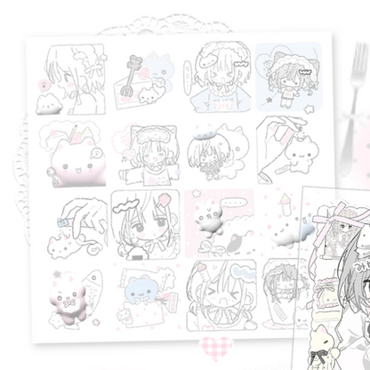 Six9w Candy Cafe Sticker