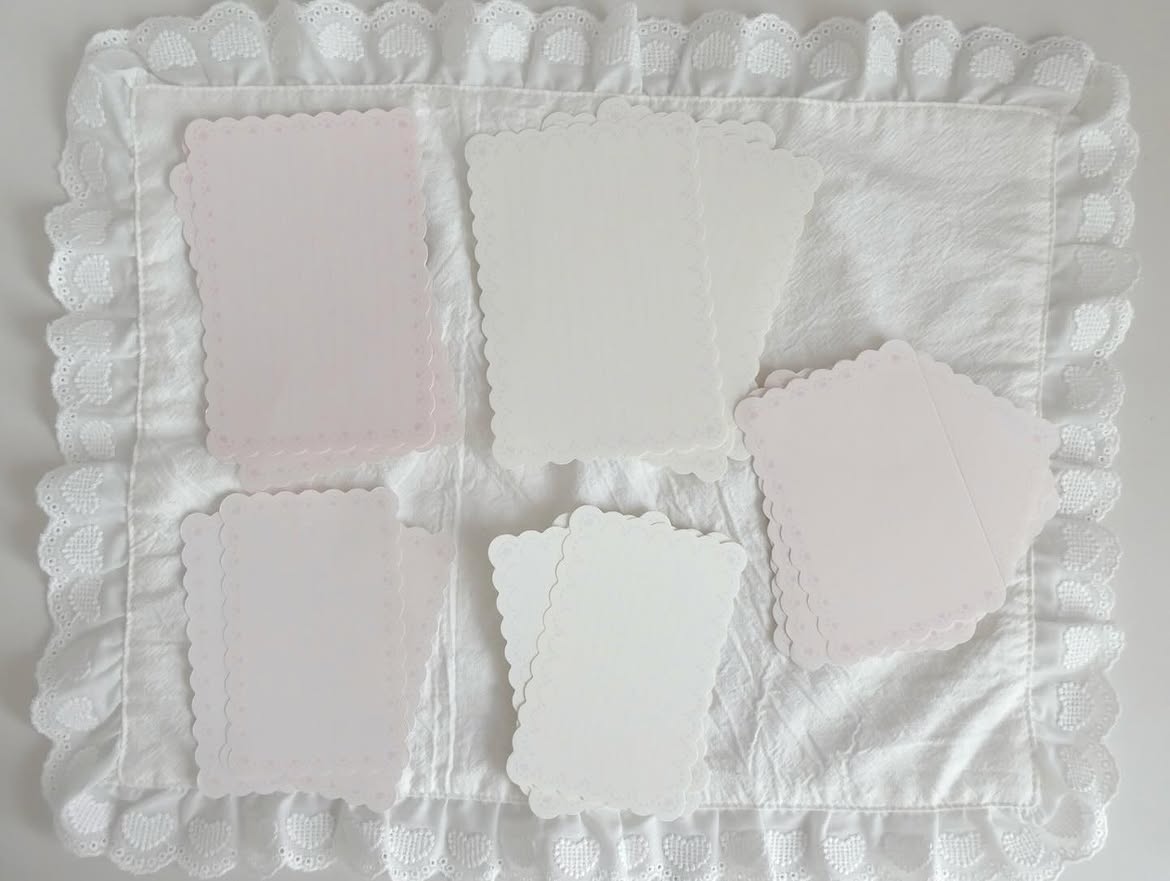 [Sweets Shop] A7 Lace Refill Page