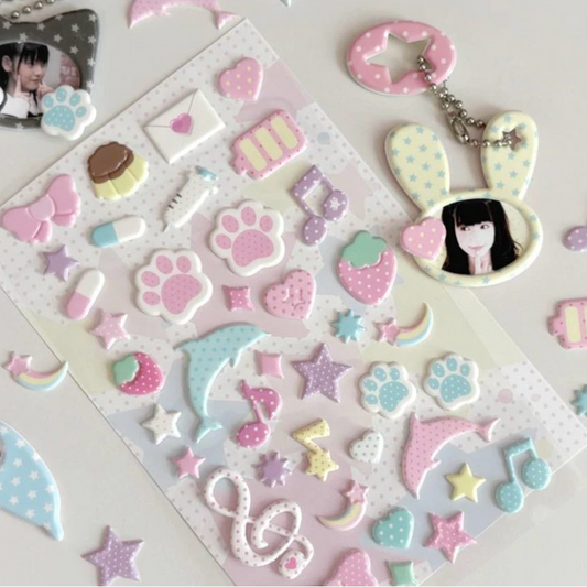 Sweets Shop Soft Puffy Sticker