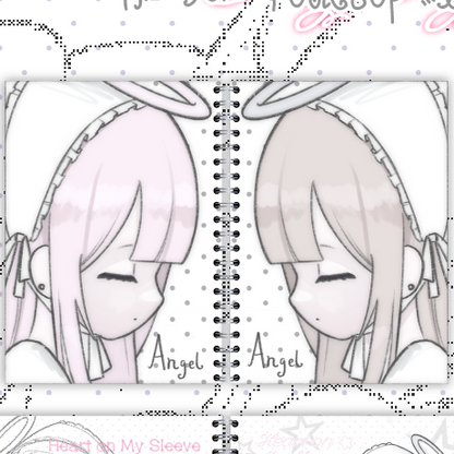 [Cat Cookies] A6/A5 Sticker Collect Book 40p