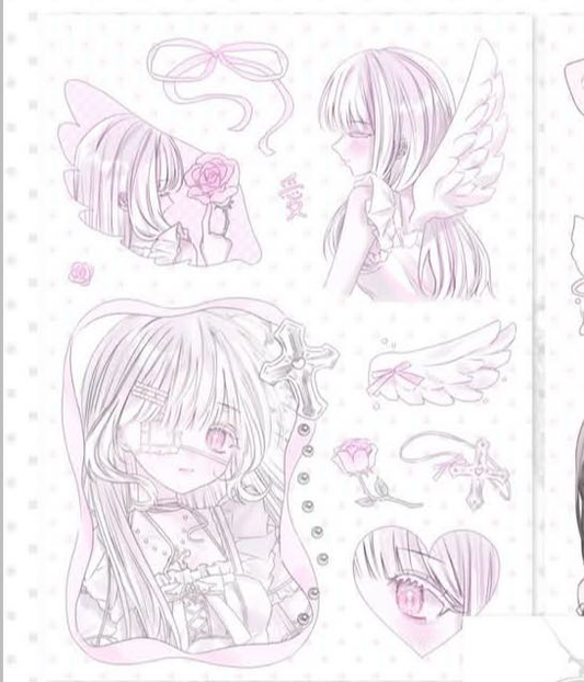 [Angeloveyou] White Angel Sticker