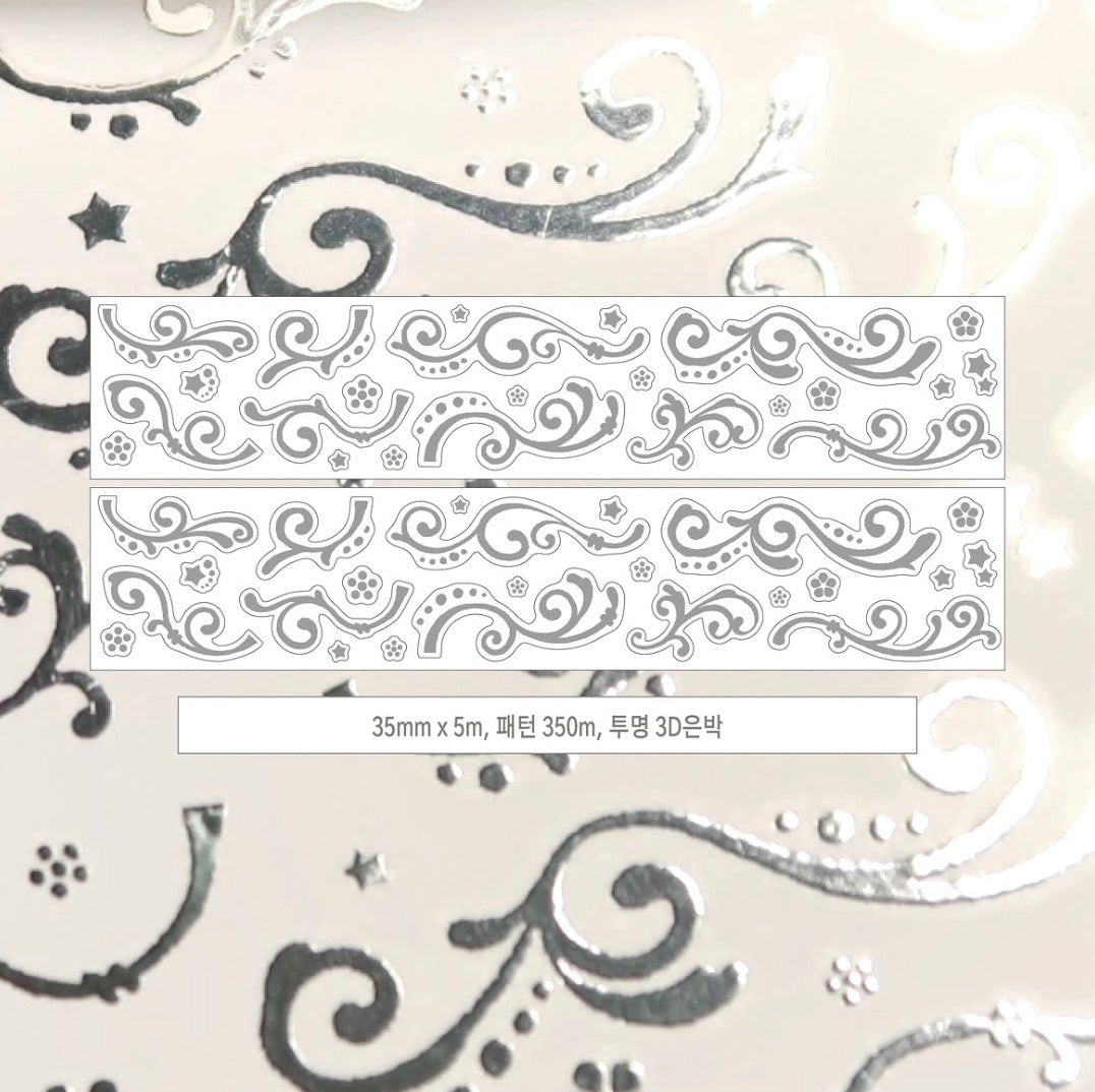 [St2krs] Romantic Vine Kiss Cut Tape