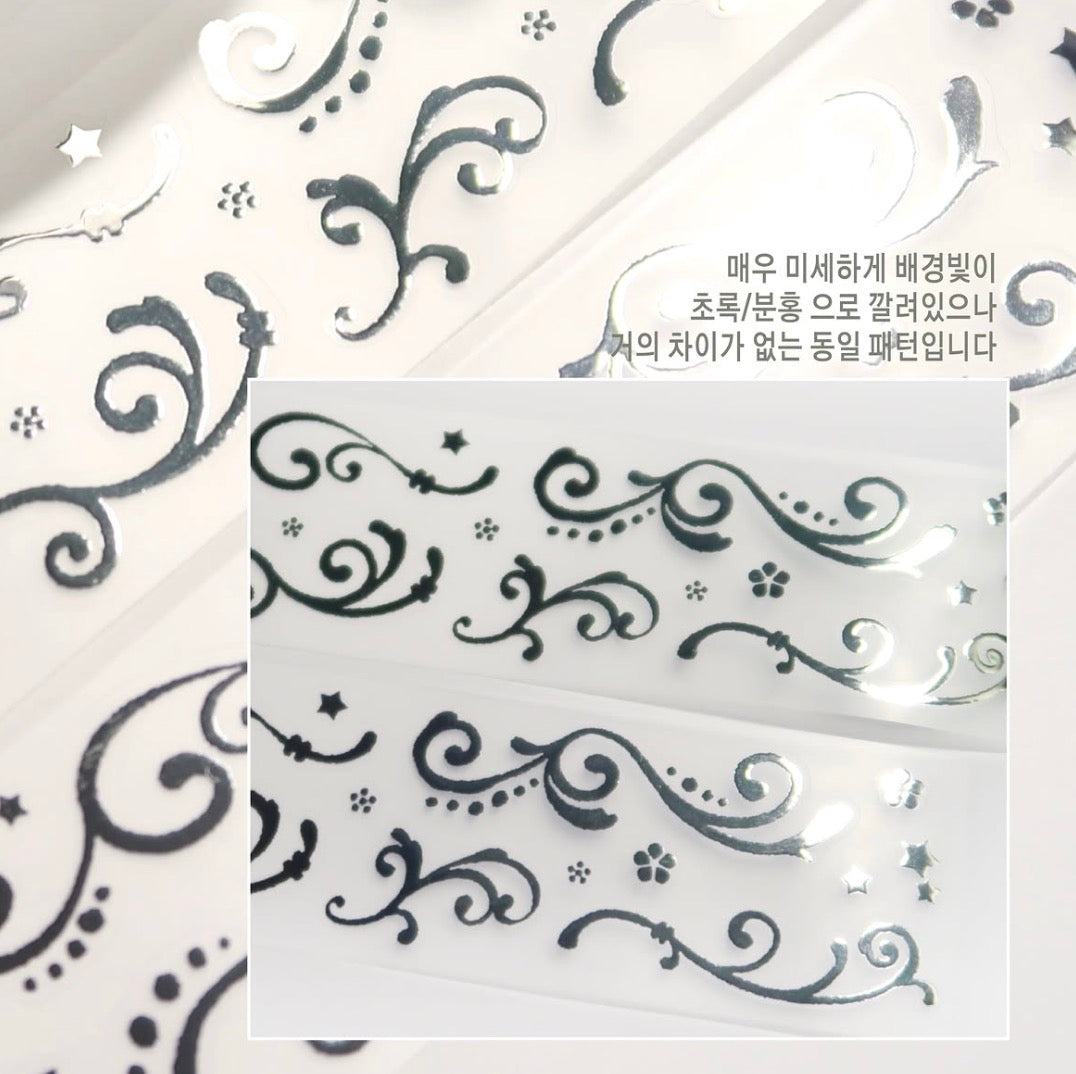 [St2krs] Romantic Vine Kiss Cut Tape
