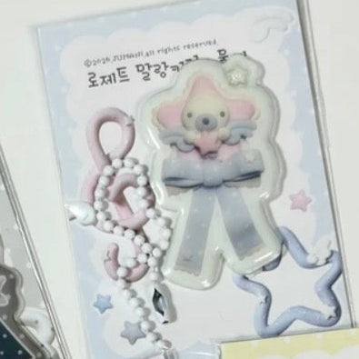 [Jumani] Dream Rosette Keychain