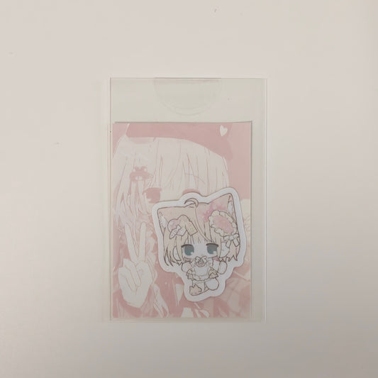 [Six9w] Cat Die Cut Sticker