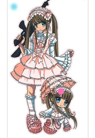 [Heeming] Girl Die Cut Sticker Pack