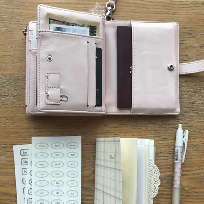 Pinkspark A7 Solo Trip Binder & Organizer