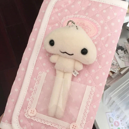[iieeffi7] Pink TriFold Journal Cover Bag