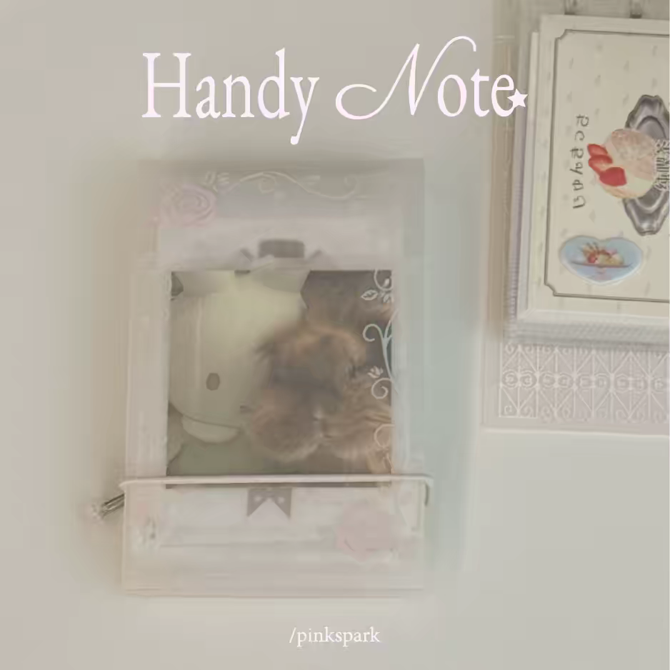 Pinkspark Handy Note Binder
