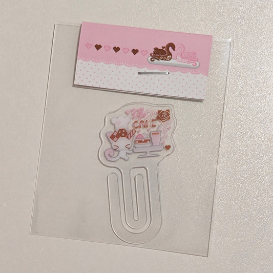 [Dear Doris] Chocolate Cake Book Mark