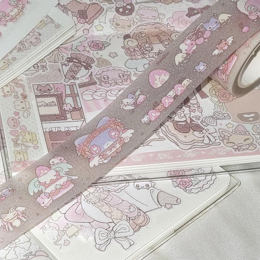 [Ako Aikong] Cute Animal Kiss Cut Tape