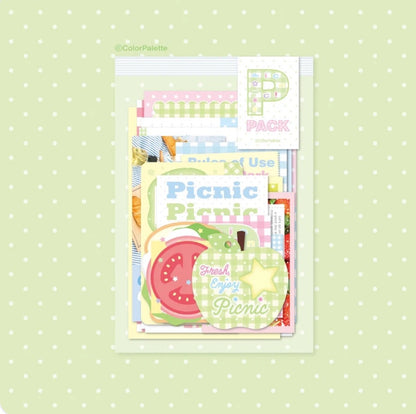 Color Palette Picnic Sticker Pack
