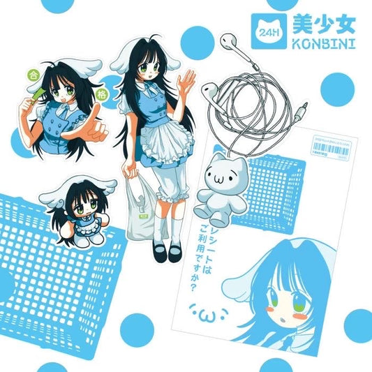 [Heeming] Konbini Girl Sticker