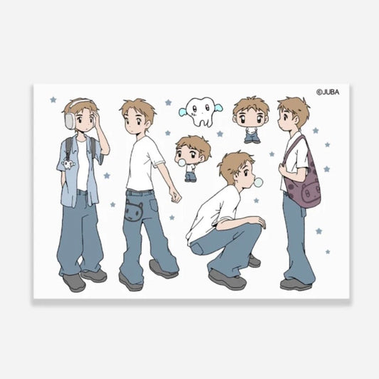 [Juba] Boys Outfit Sticker