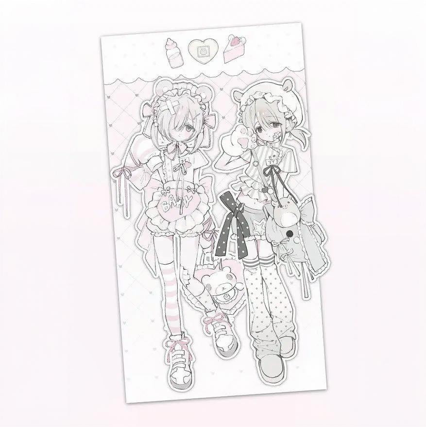 [Miminyz] Baby My Love Die Cut Sticker Pack