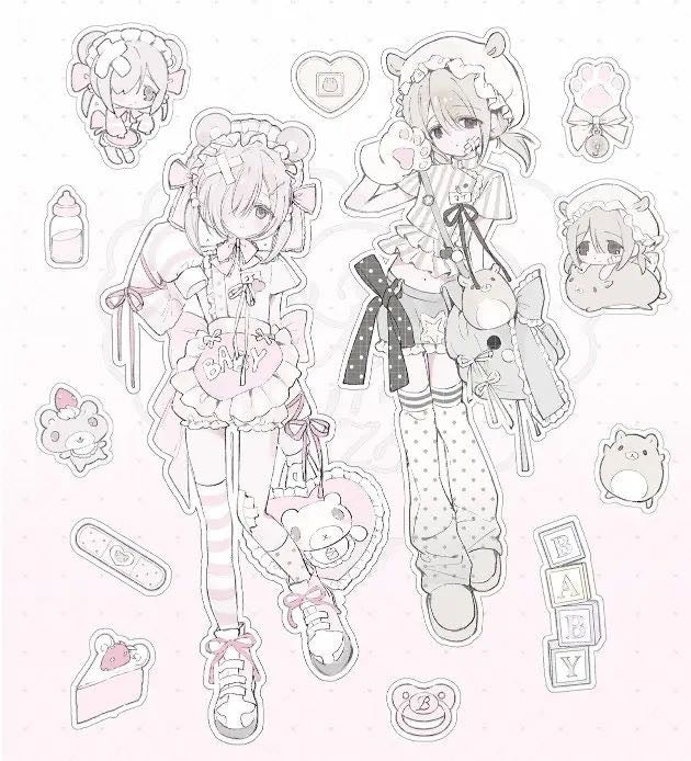 [Miminyz] Baby My Love Sticker