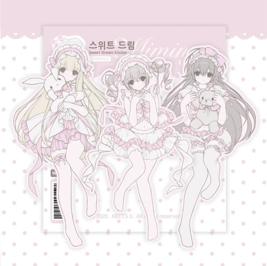 [MeetsU] Sweet Dream Sticker Pack