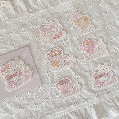[Today's Salt] Coffee Cat Memo Set