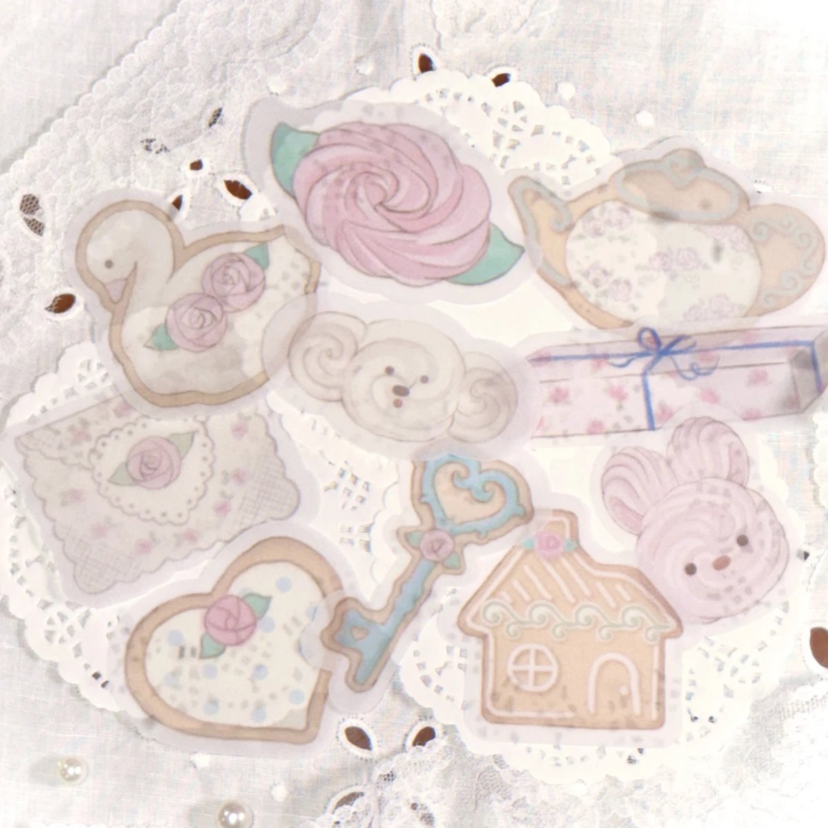 [Todakki] Sulfate Paper Sticker 10p