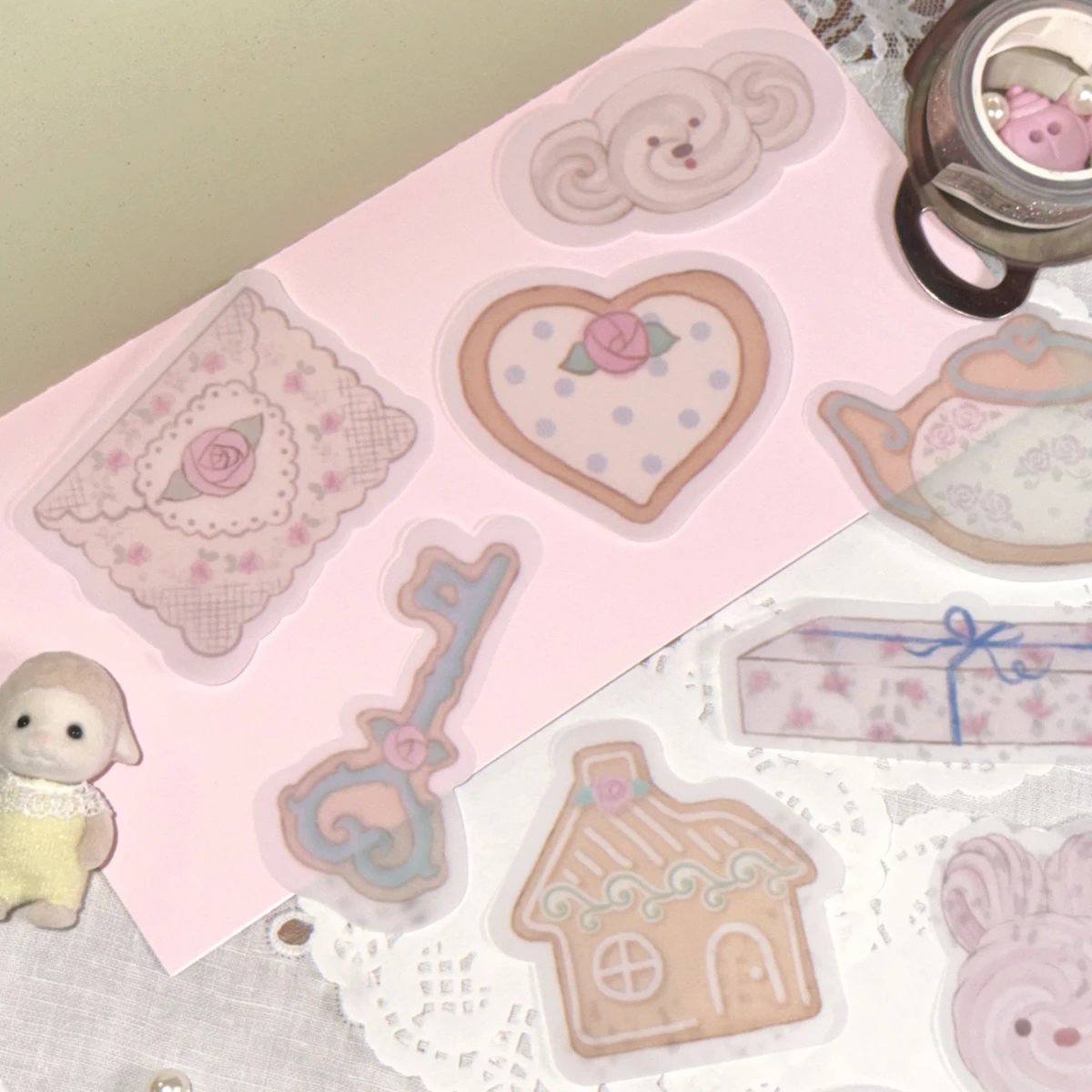 [Todakki] Sulfate Paper Sticker 10p