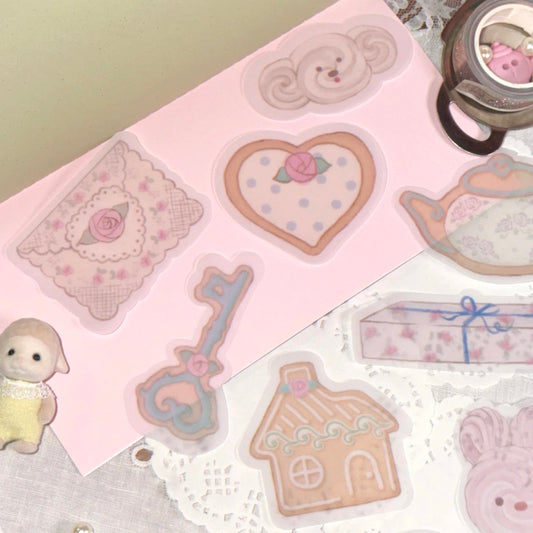 [Todakki] Sulfate Paper Sticker 10p