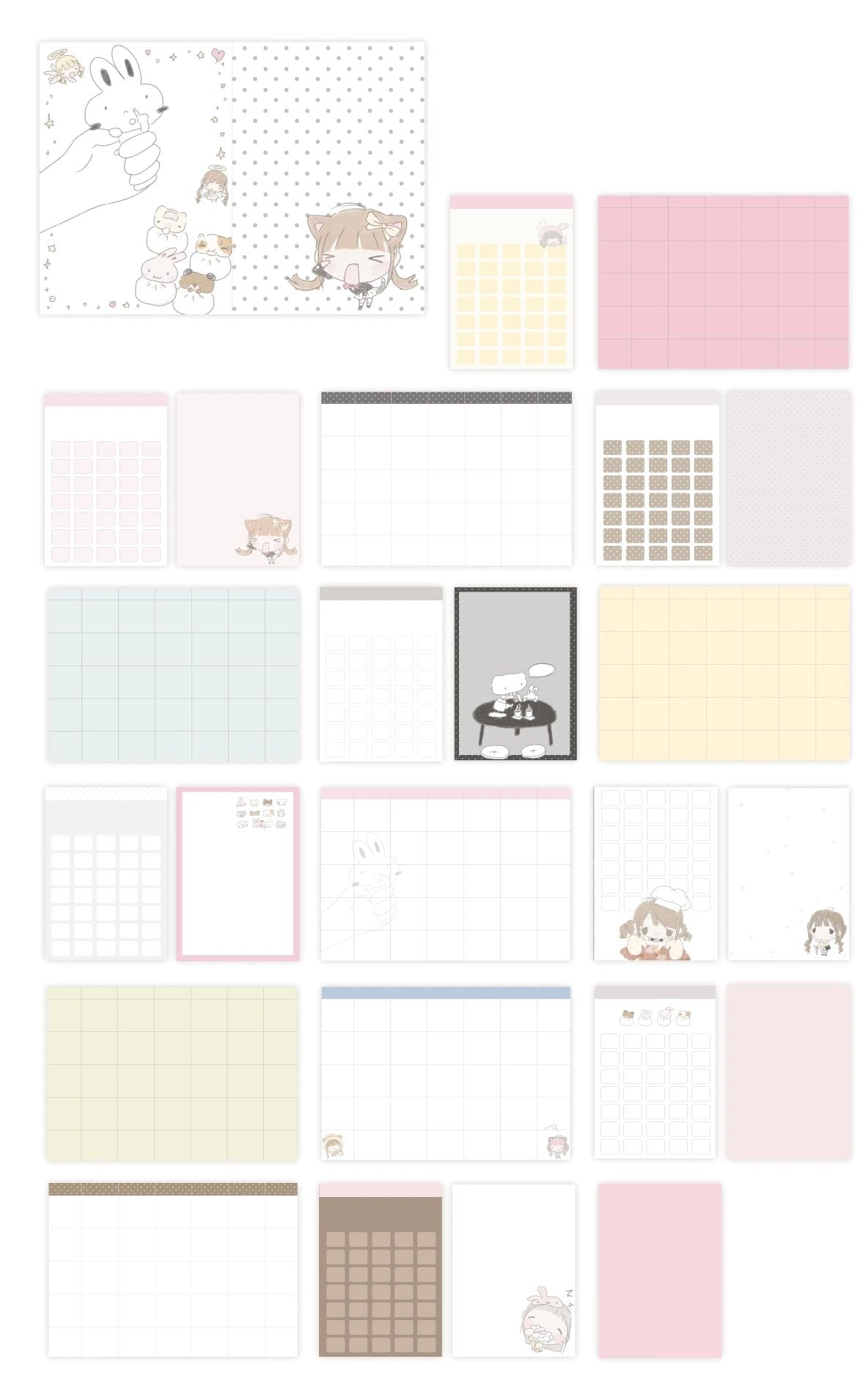 [Little Cream] Passport Notebook 32p