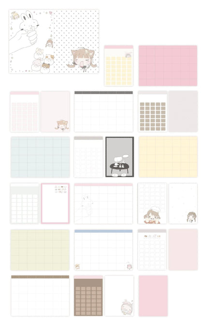 [Little Cream] Passport Notebook 32p
