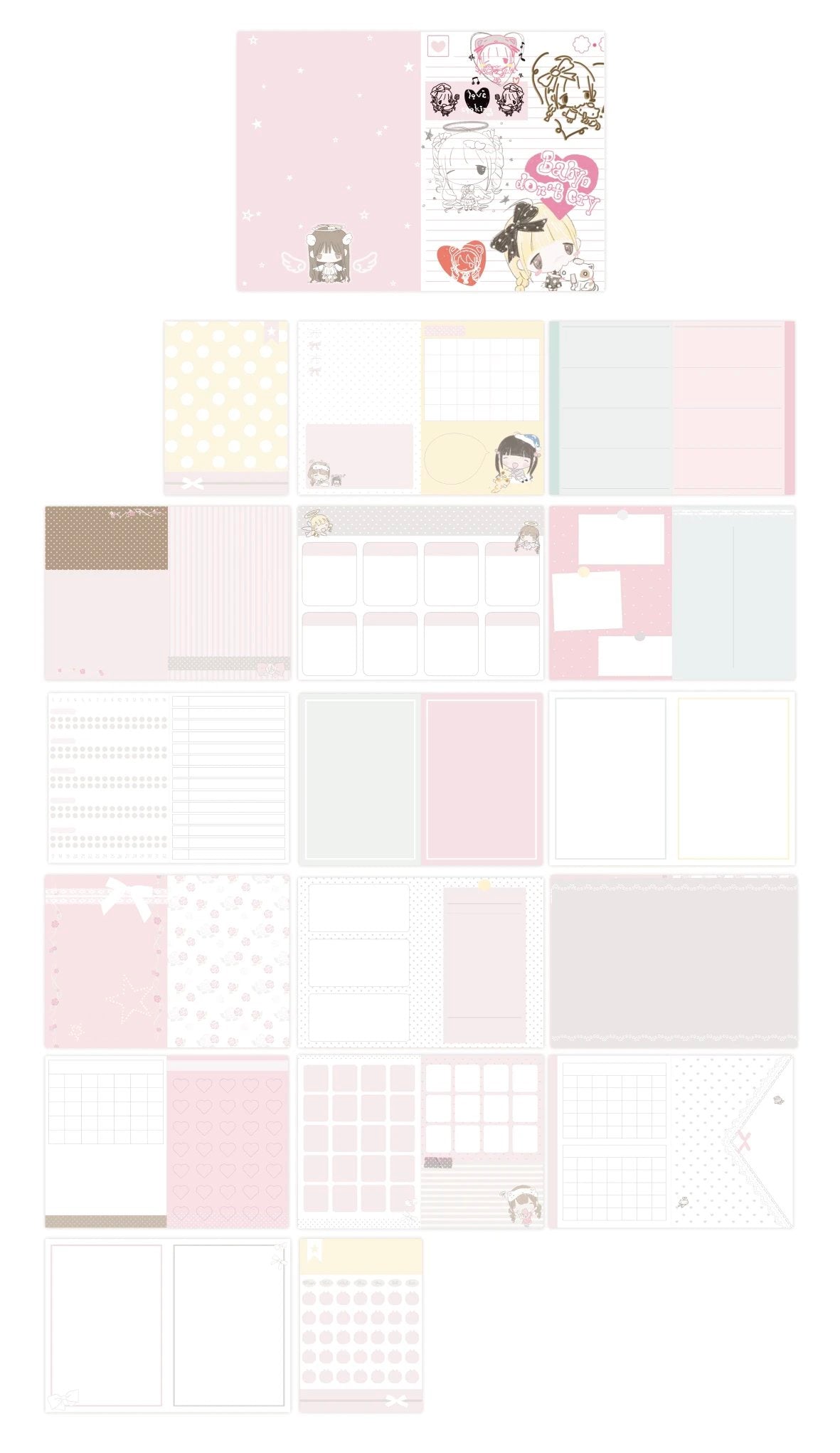 [Little Cream] Passport Notebook 32p