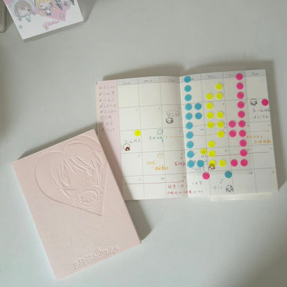 [Little Cream] A6 Cream Half Year Journal Notebook 96p