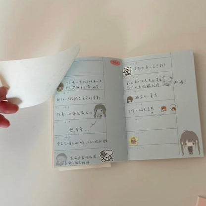[Little Cream] A6 Cream Half Year Journal Notebook 96p